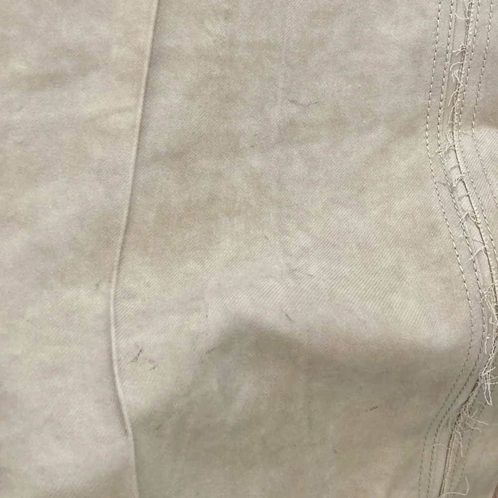 Zara Ltd Ed Special Wash Low-Rise Full-Length 100% Viscose Flare Trousers